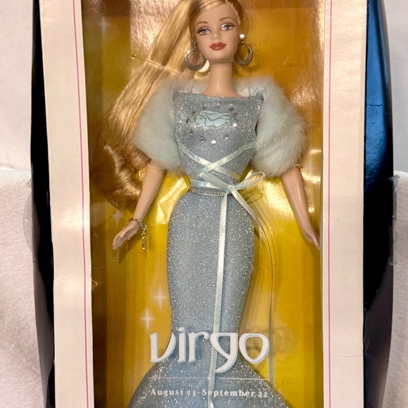 Virgo Barbie Doll in Blue Gown - Picture 1 of 3